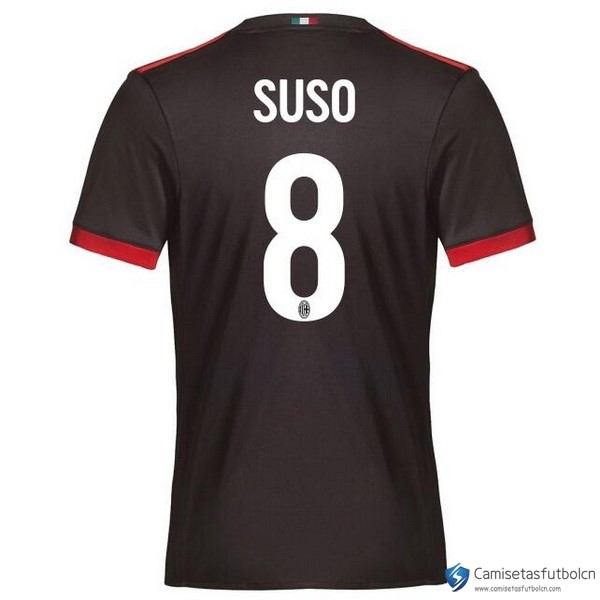Camiseta Milan Tercera equipo Suso 2017-18